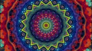 2 HRS of 4K Psychedelic Visuals with Colorful Trippy Mandala Portal to a Calm Mind and Healing Music