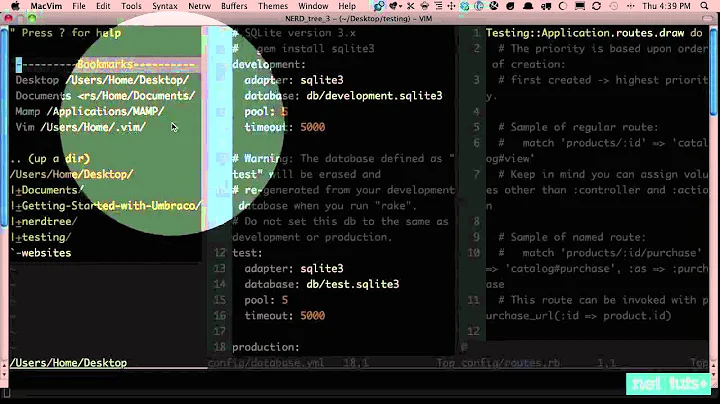 Vim Essential Plugin: NERDTree