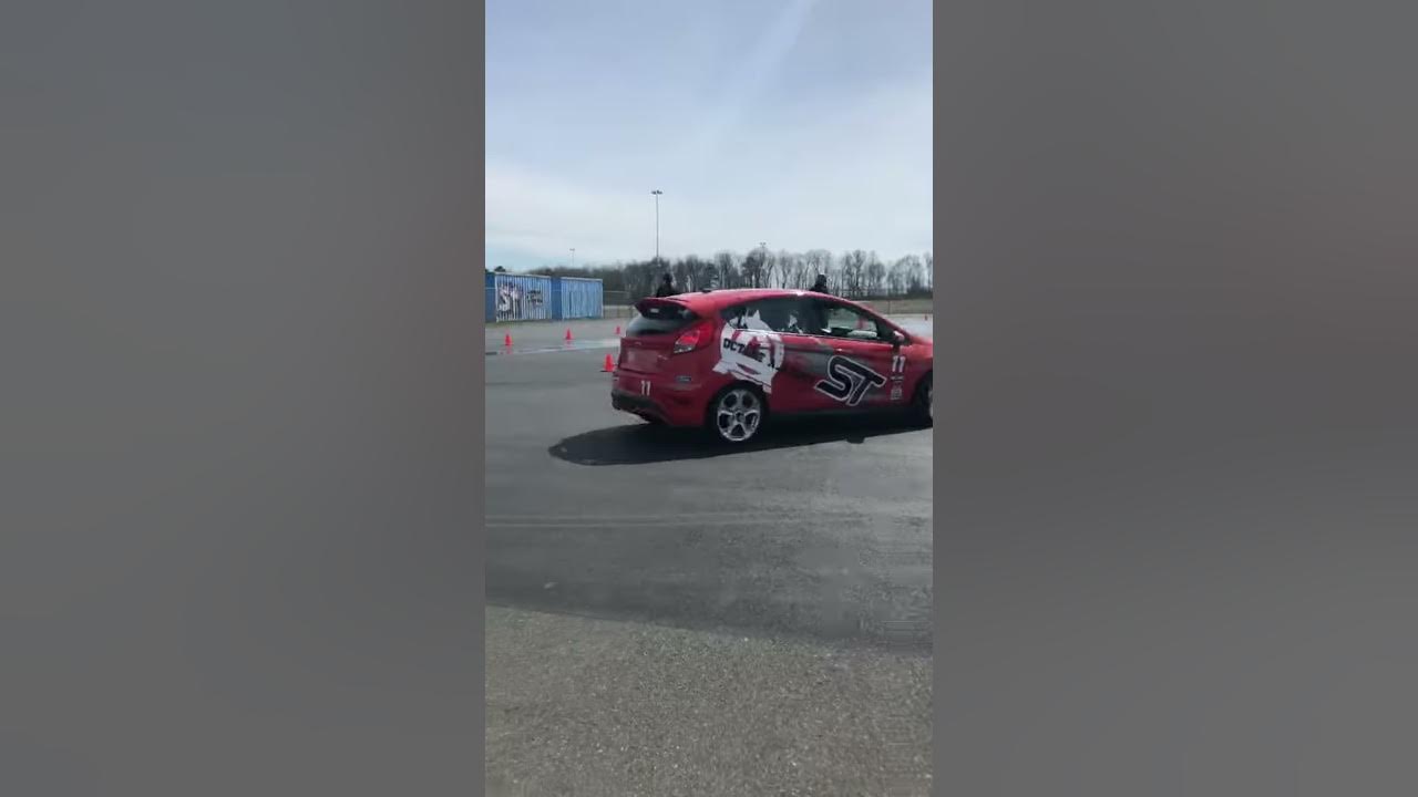 Fiesta ST handbrake turns at the Octane Academy! Fiesta ST handbrake turns at the Octane Academy!