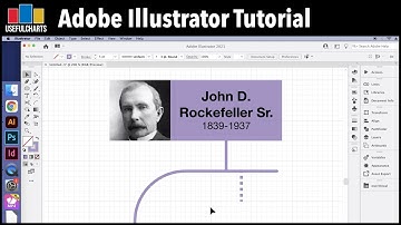 How I make my family tree charts | Adobe Illustrator Tutorial