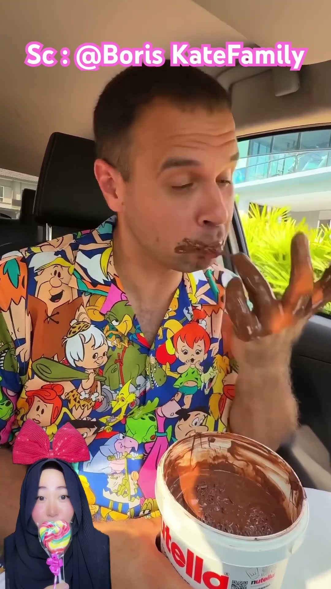 Papa jadi manusia nutella ⁉️? @Boris KateFamily #shorts #funny #dubbing