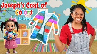 Bible story for kids, Joseph's Coat of many colors, learn colors, Bible craft, low stimulation!