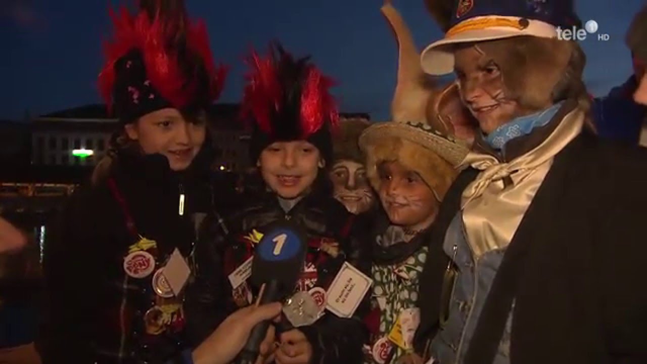 Rüüdig Samschtig 2016 in der Stadt Luzern