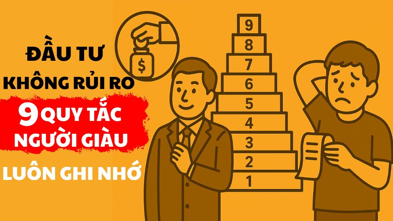Đầu Tư Không Rủi Ro – 9 Quy Tắc Người Giàu Luôn Ghi Nhớ | Nghệ Thuật Làm Giàu