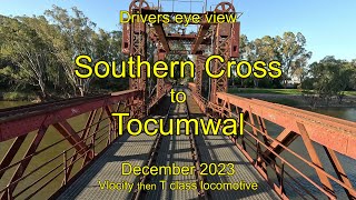 Drivers eye view, Southern Cross to Tocumwal, Dec 2023