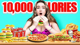 I ATTEMPTED TO EAT 10,000 CALORIES IN 24 HOURS (CHALLENGE)