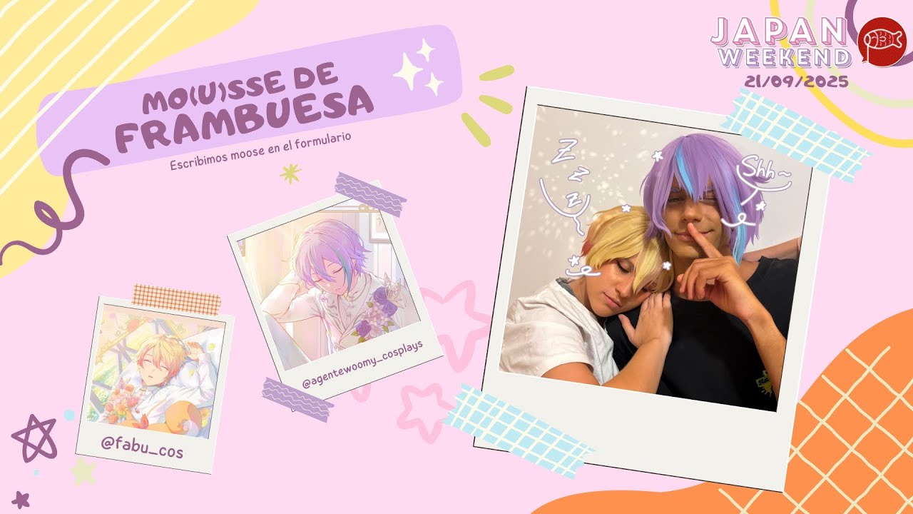 Japan Weekend Festival Madrid 2025: Moose de frambuesa