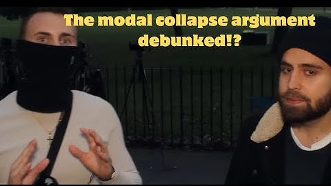 Speakers Corner debate? | Does Modal Collapse Debunk Divine Simplicity!?