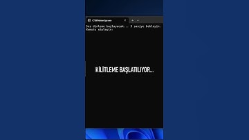 SESLİ KOMUTLA BİLGİSAYARI KİLİTLE! 🚀 PYTHON İLE ŞAŞIRTAN ÖZELLİK! #yazılım #yapayzeka  #teknoloji