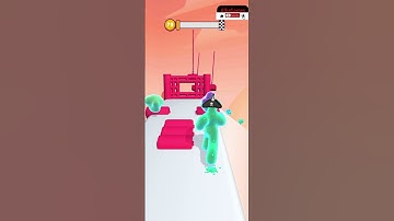Blob Runner 3D 🔵🟣⚪ ( Android Gameplay Level Up All Level New Android Game ) #shorts game