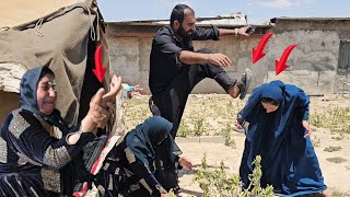 Jesus' harsh and inconsiderate treatment of Ashraf and Shokoofeh