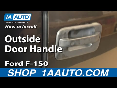 How To Replace Outside Door Handle 04-08 Ford F-150