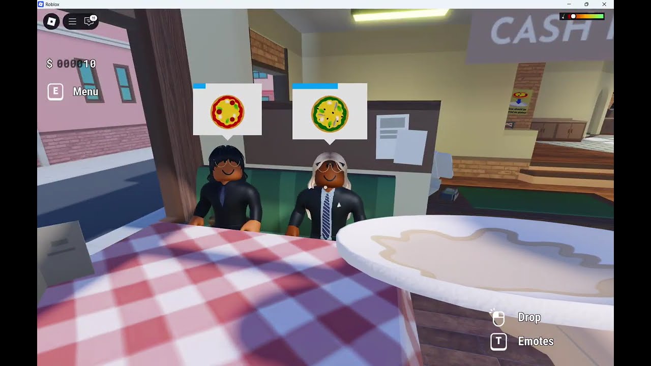 Playing Roblox Games: Cook Pizza by Builder Rat Games/Sssqd
