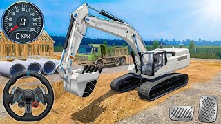 JCB City Road Construction Simulator 3D - City Construction Road Builder Simulator -Android Gameplay screenshot 4