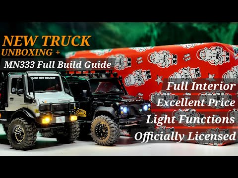 MN333 Complete Build Guide + New Rc Crawler Unboxing!