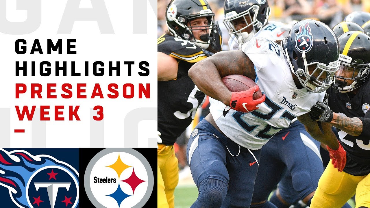 Six Things To Watch in Titans-Steelers Preseason Game on Sunday