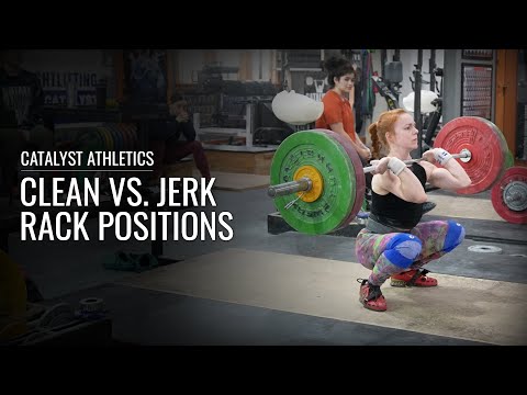 Clean vs. Jerk Rack Position