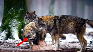 The Twins Met Six Wild Wolves And Did What Made The Photographer Cry Out