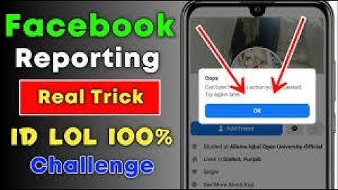 Ek report me Facebook id kaise udaye | How to report Facebook id | 1 report id dafan | 2021 trick