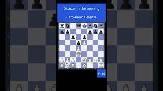 Disaster In The Opening - Caro-Kann Defense - 115 