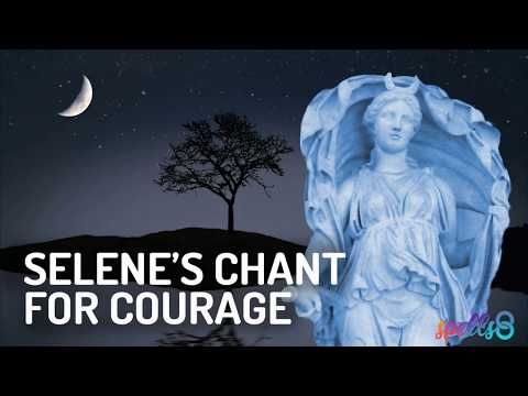 🙏🌕✨ Selene&rsquo;s Moon Chant: Wiccan Prayer to (Luna) Goddess for Courage