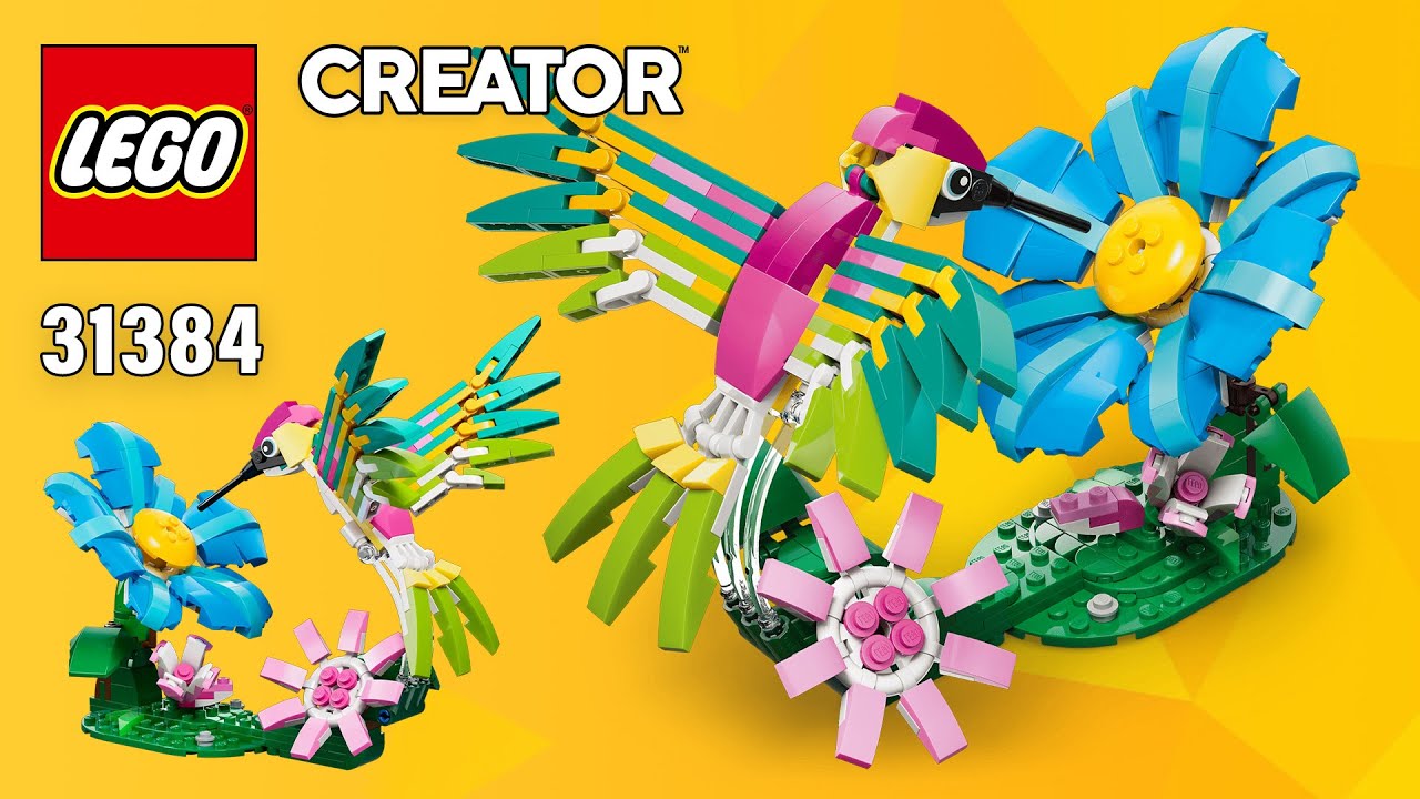 LEGO Creator Wild Animals: Colorful Hummingbird (31384)[312 pcs