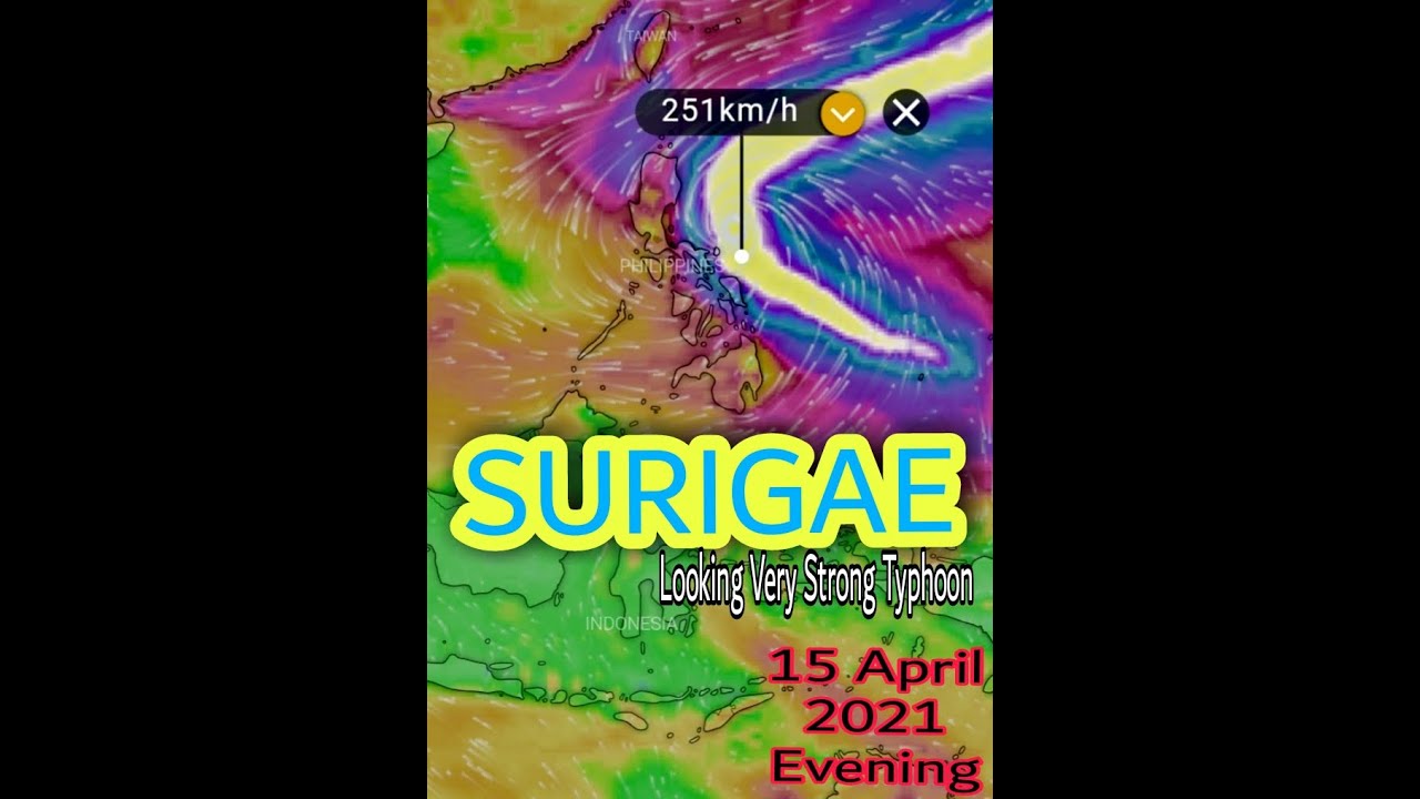 This Storm Can Produce More Than 250KM/Hour Wind Gusts || Watch #Short Update Of #SURIGAE