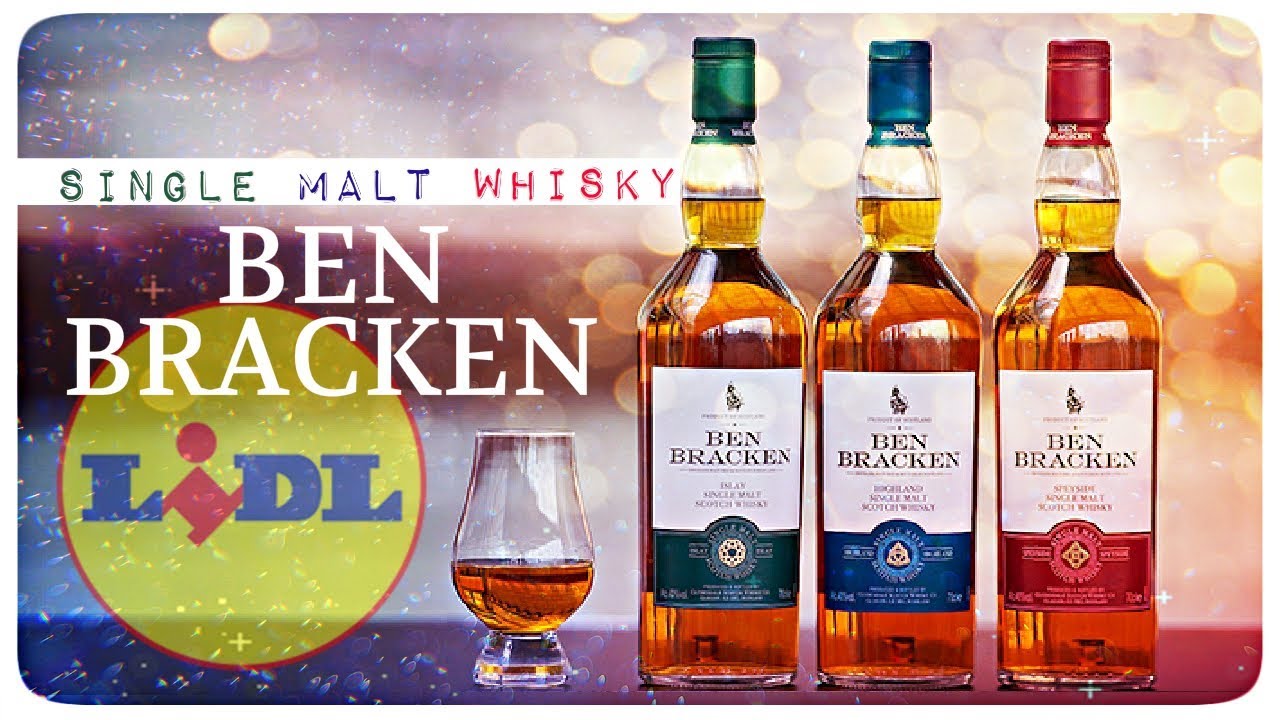 Ben Bracken vom - Discounter YouTube Verkostung Lidl│Whisky