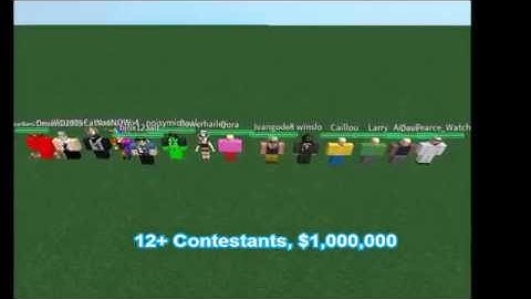 ROBLOX Character Elimination Season 1 Intro
