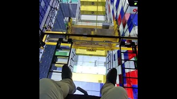 GlobalSim Full Mission Crane Simulator:  Operators View