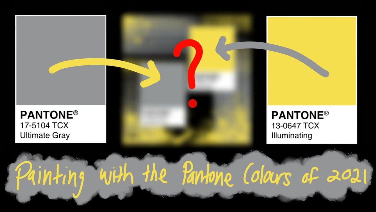 Painting with the 2021 Pantone Colours of the Year