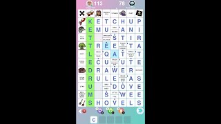 Kryss - The Battle of Words - free word puzzle game for Android and iOS - gameplay. screenshot 2