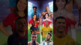 Mbappe Team Vs Ronaldo Team 🥊😱 (Mbappe, Celine Dept, Ishowspeed ) (Ronaldo, Georgina, The Rock ) 🔥