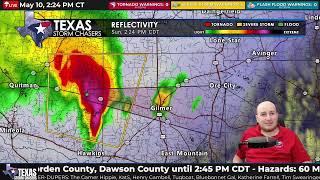Texas Storms As It Happened: Mother’s Day Giant Hail & Wind Damage