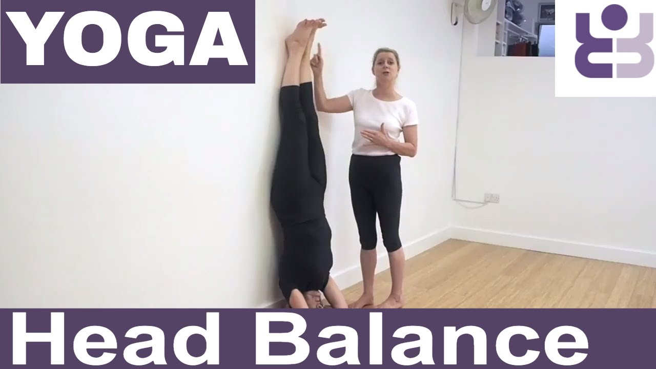Yoga Head Balance Tutorial. Sirsasana for Beginners. Iyengar Yoga. YouTube