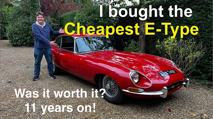 I bought the cheapest Jaguar E-Type, was it worth it? 11 years on