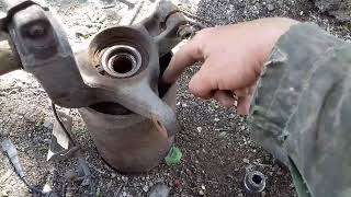 картинка: Ford Focus 1/2/3 Замена переднего ступичного подшипника своими руками в домашних условиях Форд Фокус