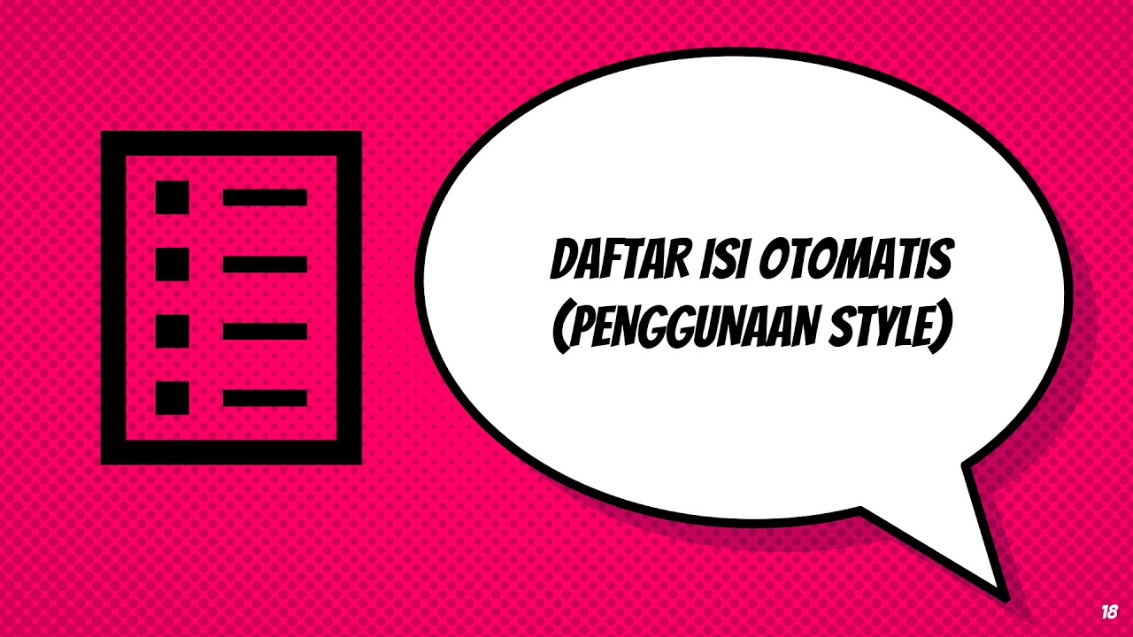 Cara Membuat Mail Merge, dan Daftar Isi Otomatis