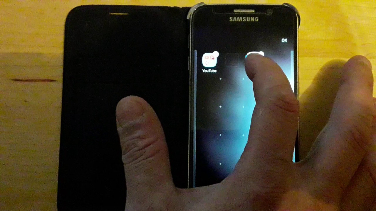 Comment créer un dossier sur samsung - YouTube