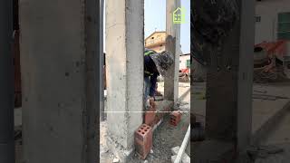 kinh nghiệm xây tường gạch đúng kỹ thuật