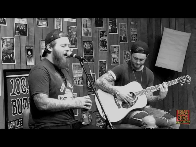 1029 the Buzz Acoustic Sessions: Asking Alexandria - Into The Fire class=