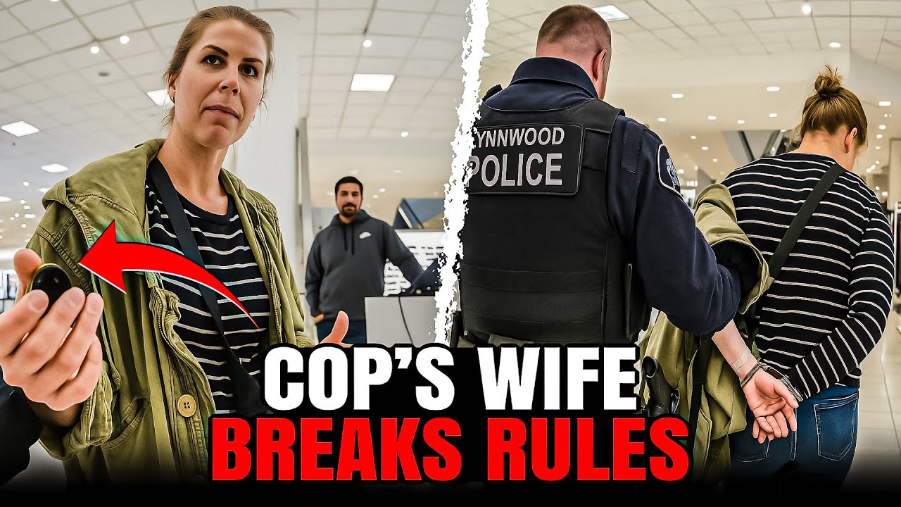 When a Cop’s Wife Thinks the Rules Don’t Apply to her