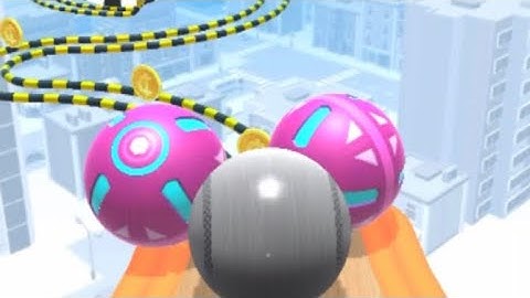 SKY ROLLING BALL 3D -All Levels (Levels 127 - 129) /Gameplay IOS  .