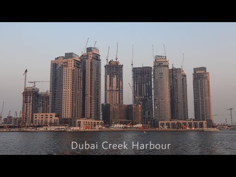 Dubai Creek Harbour Construction Update – October 2018 (worlds tallest tower)