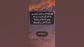 سورة يونس الآية ١٠٣ و ١٠٤ بصوت الشيخ محمد صديق المنشاوي