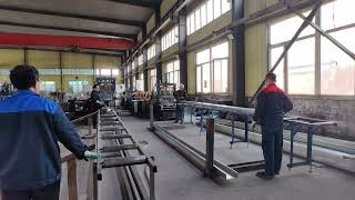Steel Purlin Manufacturing Process | C & Z Purlin Production in China Factory
