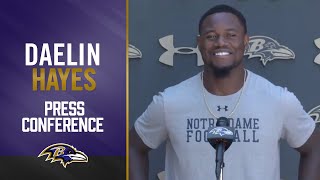 Daelin Hayes Its Surreal To Make Ravens Roster Baltimore Ravens