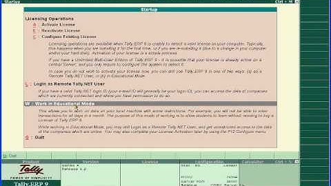 Steps to Open Tally.ERP 9 for New Learner of Tally