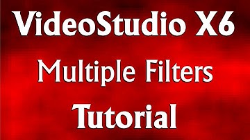 How to Apply Multiple Filters in Corel VideoStudio Pro X6 Tutorial