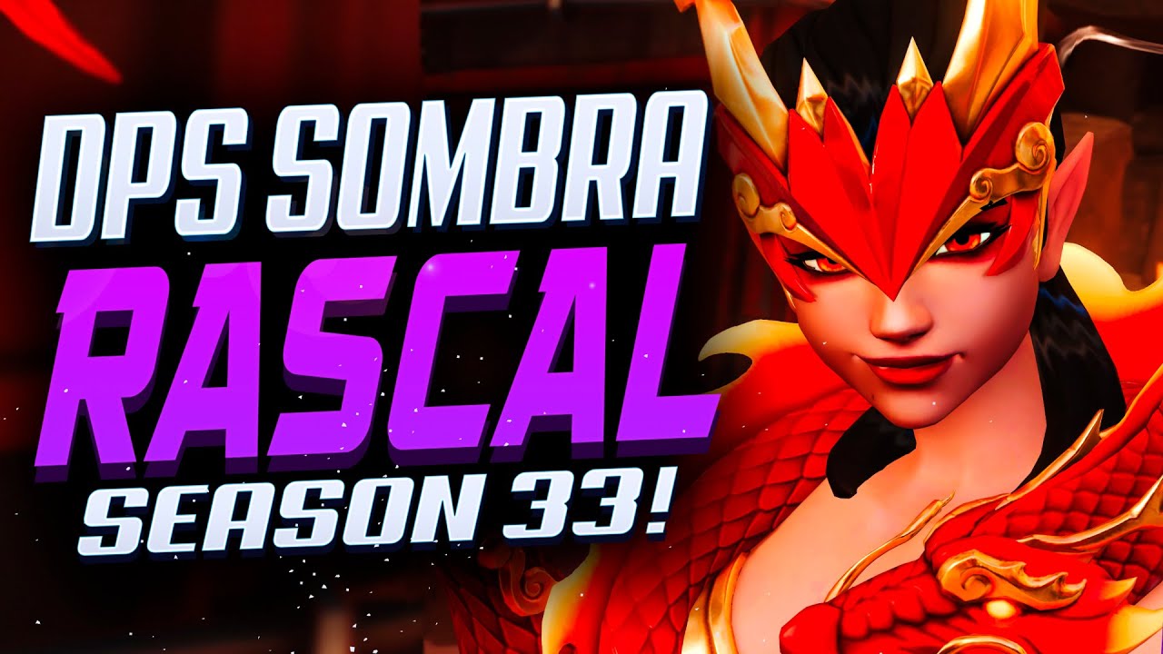 Rascal Pro Korean Cassidy and Sombra gameplay! [ Overwatch Season 33 Top 500 ]
